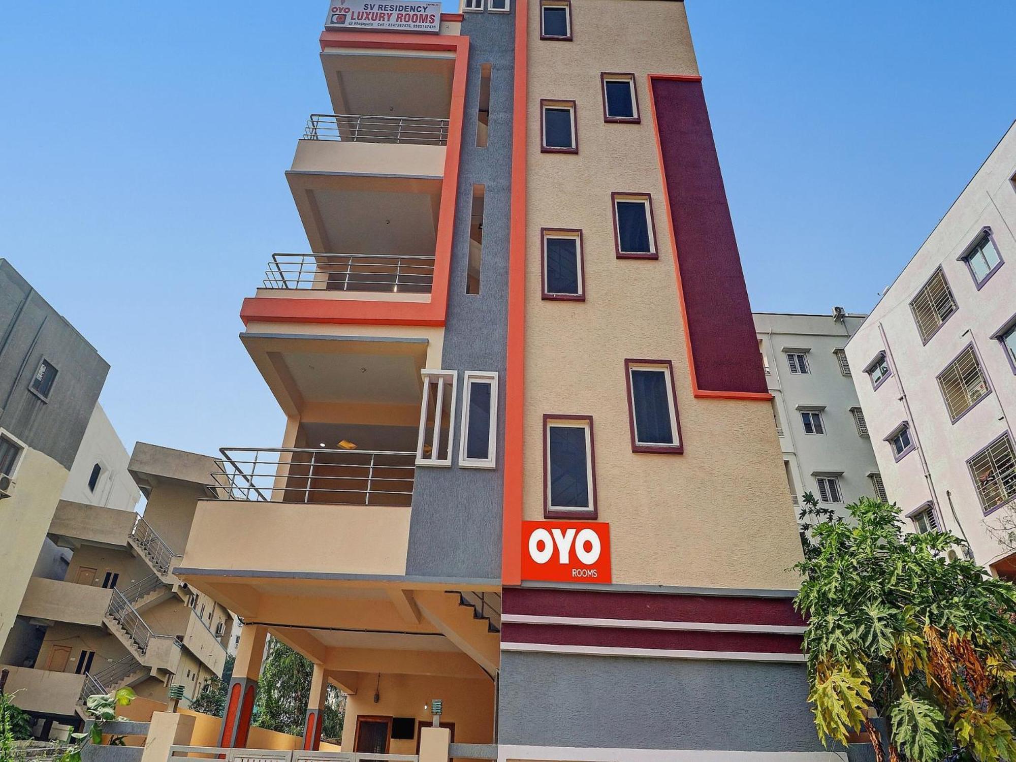 Hotel O S V Residency Kajaguda Near Gachibowli Hyderabad Exterior foto