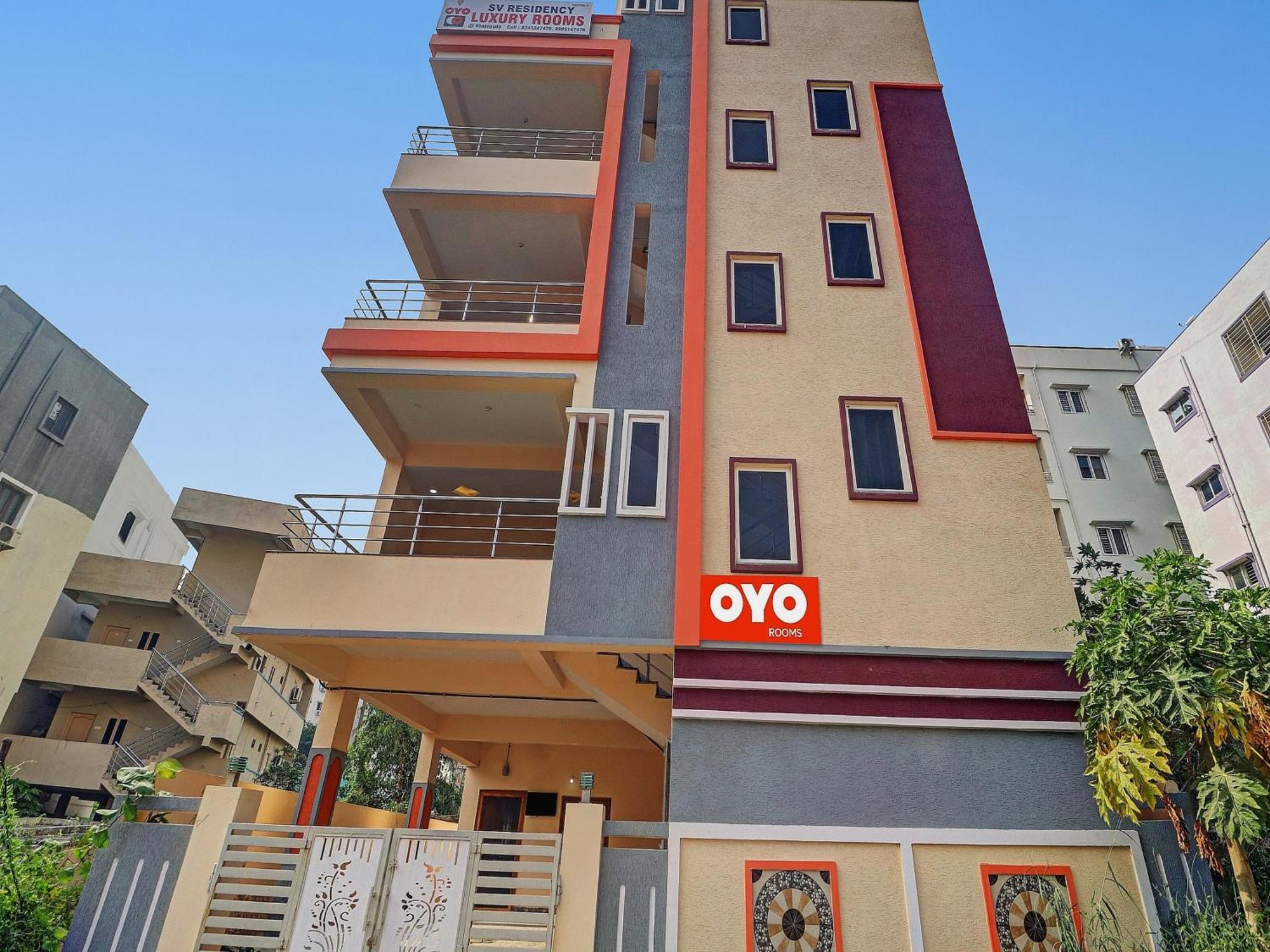 Hotel O S V Residency Kajaguda Near Gachibowli Hyderabad Exterior foto