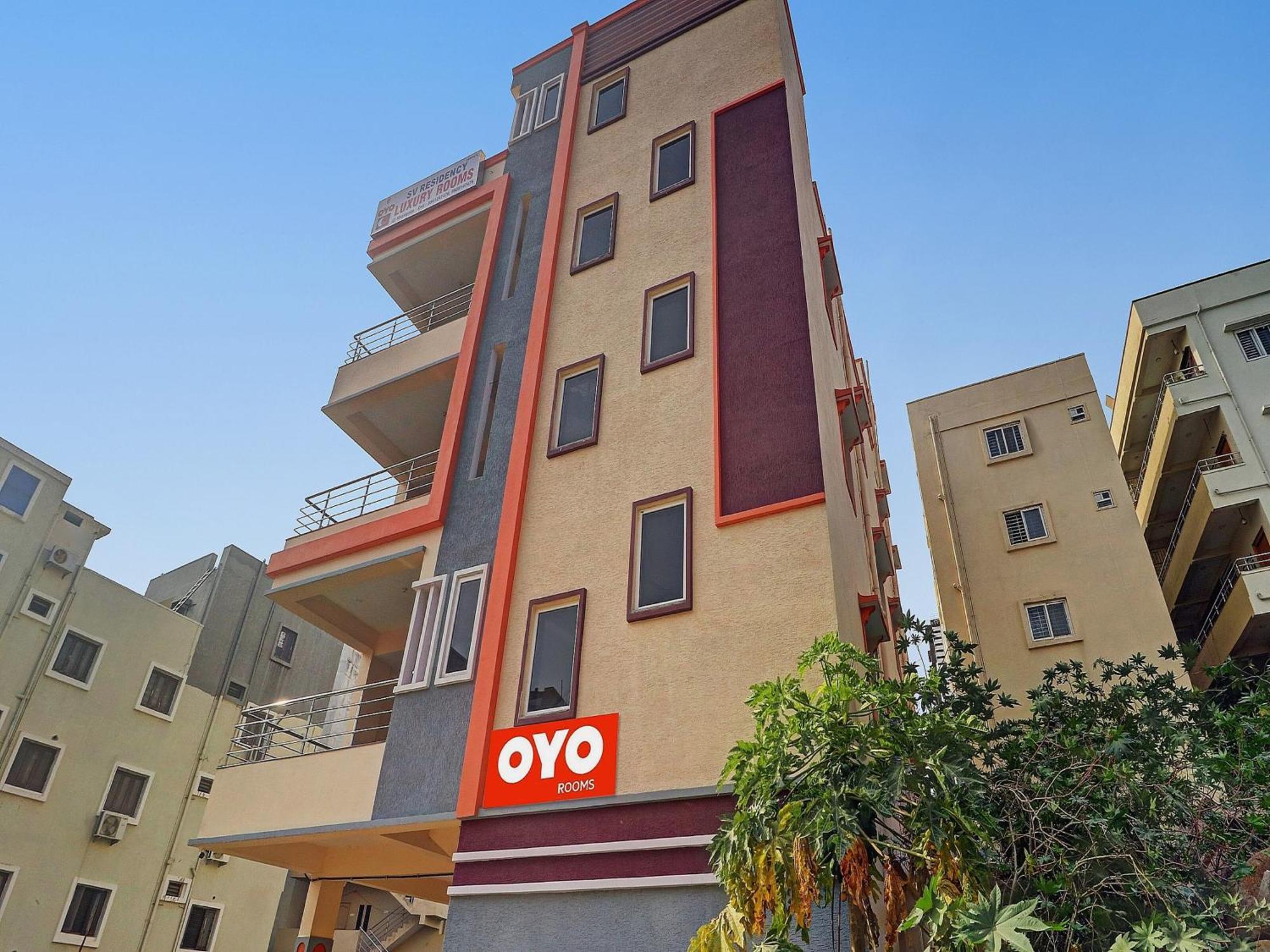 Hotel O S V Residency Kajaguda Near Gachibowli Hyderabad Exterior foto