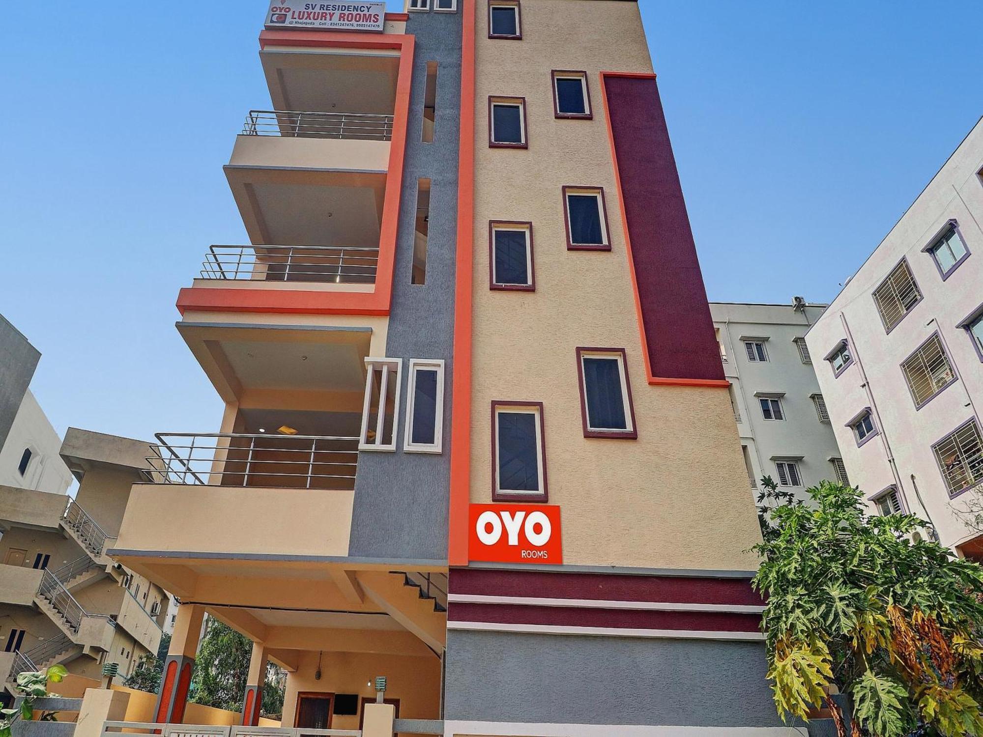 Hotel O S V Residency Kajaguda Near Gachibowli Hyderabad Exterior foto